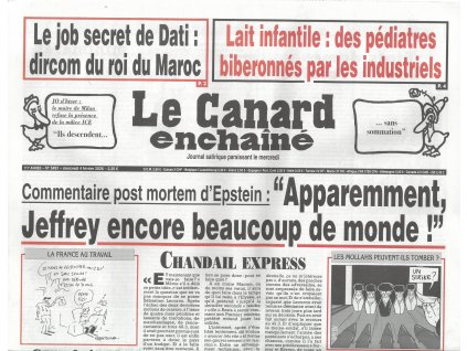 magazin Le Canard Enchainé FR 2026491
