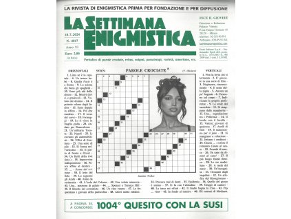 La Settimana Enigmistica (Italian) - no. 808/2024