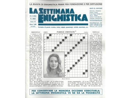 magazin La Settimana Enigmistica IT 2026896