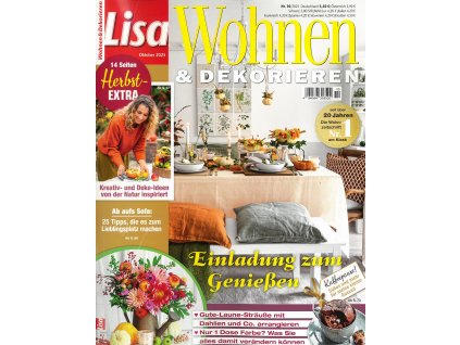 magazin Lisa Wohnen & Dekorieren DE 2025010