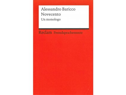 book Novecento Alessandro Baricco IT 9783150198421