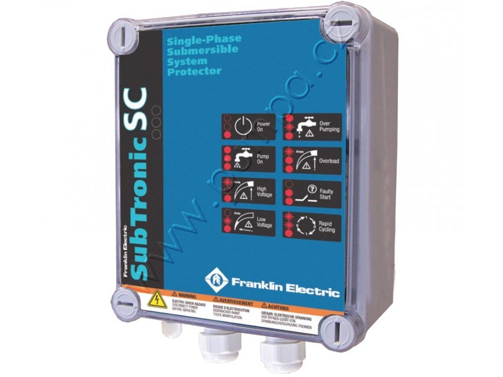 Franklin SubTronicSC 0,55kW-230V-50Hz pro motor PSC