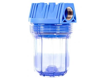AQUA filtr 5" - 1" FP2 FI - V/T transparentní bez vložky