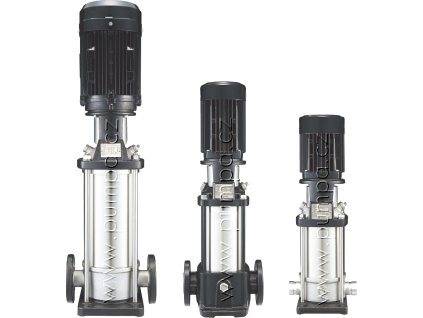 PUMPA INOX LINE SBIP 5-20 SQQE 3kW 400V IE3 AISI304 vertikální čerpadlo, 1 1/4" připojení s oválnými přírubami