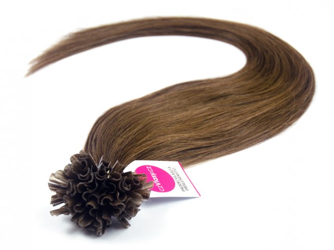Asijské vlasy na metodu keratin odstín 4
