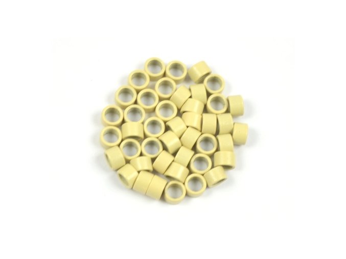 Kroužky micro ring 4,5 mm bez silikonu - blond