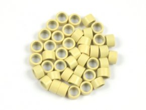 Kroužky micro ring 4,5 mm bez silikonu - blond