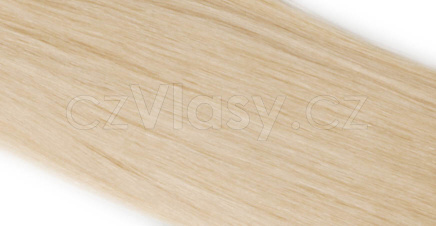 Asijské vlasy zakončené do trubičky odstín 613 Délka: 46 cm, Hmotnost: 0,5 g/pramínek, REMY kvalita