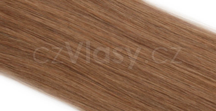 Asijské vlasy na metodu TAPEX odstín 12 Délka: 55 cm, Hmotnost: 60 g, REMY kvalita
