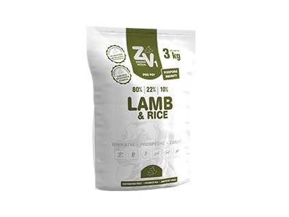 ZV1 Lamb & Rice vzorek
