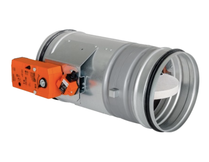 What is a fire damper used for?