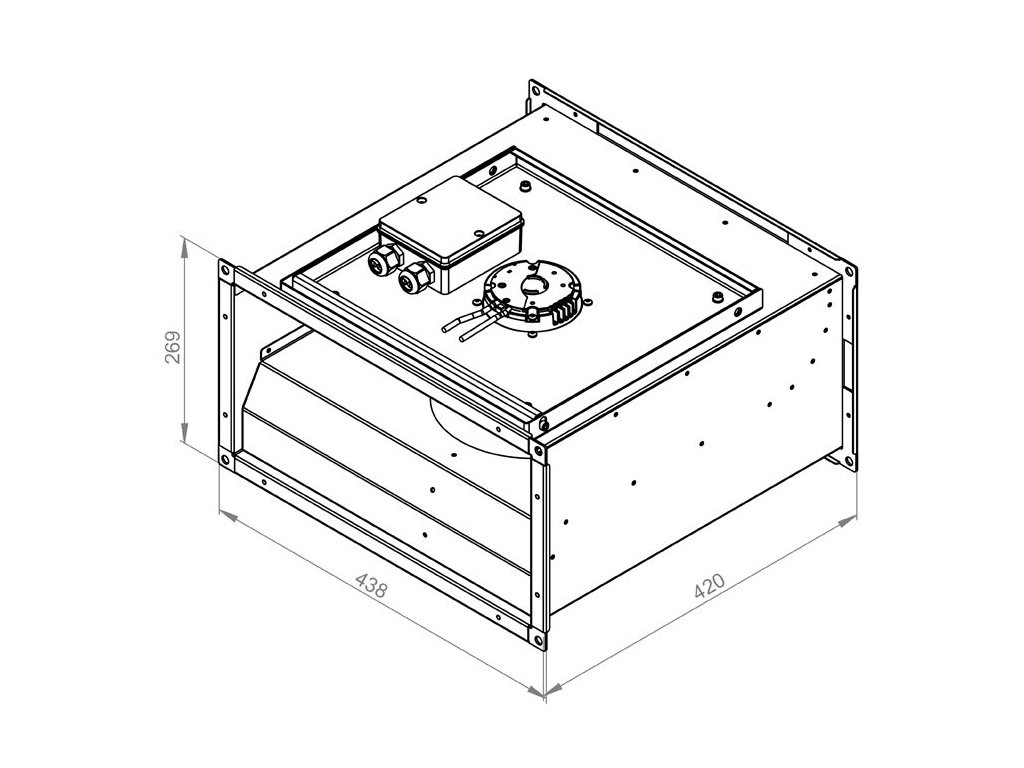 Ruck KVR 4020 EC 30 - kanálový ventilátor s EC motorem ...