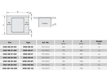 Rosenberg WSD ME 80-560-rozmer