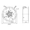 Soler&Palau TCBT/2-250 H-rozmery