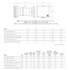 Vortice Vort HRW 60 Mono Evo HCS WIFI - rozmery