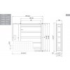 Systemair F-B90-710x875-00-H0-rozmer