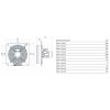 Vortice E 304 T ATEX II 2G/D h T3/125°C X Gb/Db