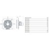 Vortice E 506 T ATEX II 2G/D h T3/125°C X Gb/Db