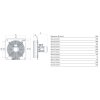 Vortice E 606 T ATEX II 2G/D h T3/125°C X Gb/Db