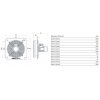 Vortice E 454 M ATEX II 2G/D h T3/125°C X Gb/Db