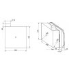 Red-Ring KN 2 UP 100/NF/80-rozmer