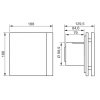 SILENT 100 CHZ DESIGN SIlver 3C-rozmer