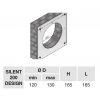ventilatory SILENT200 DESIGN montaz