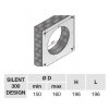 ventilatory SILENT300 DESIGN montaz
