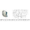 Venplast P 454 400 V PE PTC - rozměr