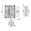 Rosenberg UNO-50-ME-355-4E F09-35523 - rozmer