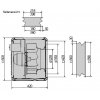 Rosenberg UNO-50-ME-355-4D FU F09-35526 - rozmery