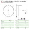 Záslepka s odvodem kondenzátu DFLK 315