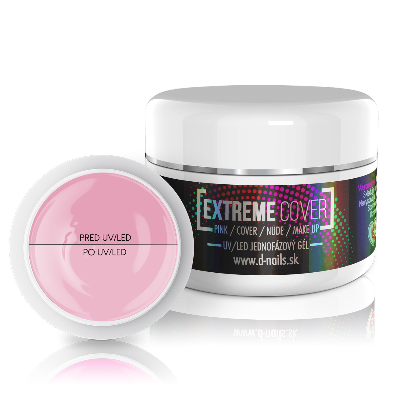 UV/LED - Extreme Cover PRO MakeUP - Three