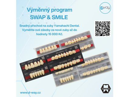 SWAP&SMILE Výměnný program d way yamahachi dental