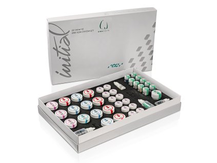 GC Initial IQ ONE SQIN System Set – kompletní jednovrstvý keramický systém pro estetickou charakterizaci, oficiální distribuce D-WAY CZ s.r.o.