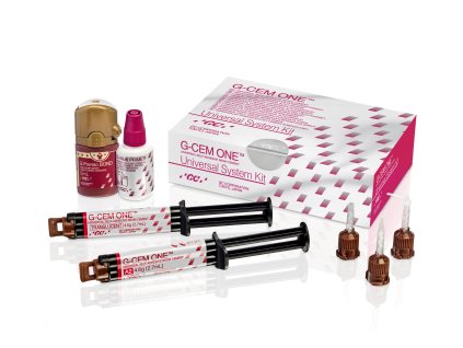 G-CEM ONE Universal System Kit – univerzální samoadhezivní pryskyřičný cement, kompletní sada GC