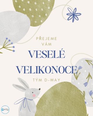 Přejeme všem našim zákazníkům krásné a klidné Velikonoce 🐣🌿 Ať si užijete sváteční pohodu, odpočinete si a načerpáte novou...