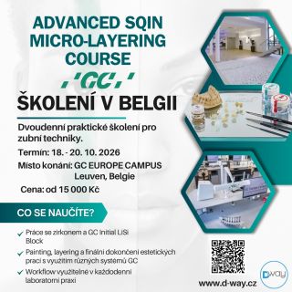 Vydejte se s námi do GC Europe Campus v Belgii na odborné školení zaměřené na moderní keramická workflow v laboratoři....