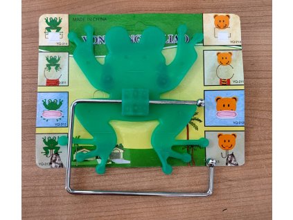 Držák na toaletní papír žába