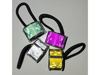 Gumička do vlasů se sponou