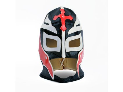 Maska zapaśnika wiązana mix wzorów