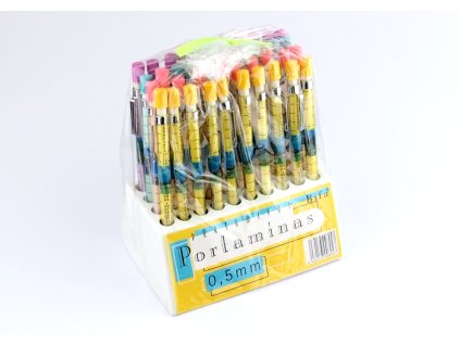 Ołówek automatyczny 0.5 mm PORTAMINAS, mix kolorów