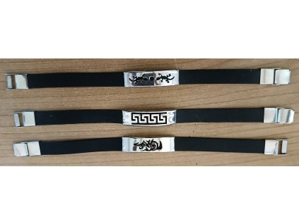 Pánský náramek černý