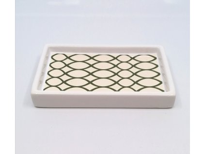 Keramická podložka na mýdlo