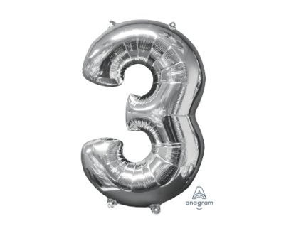 Nafukovací balónek číslo 3