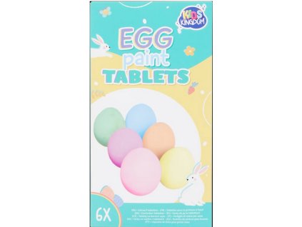 Barvicí tablety na vajíčka