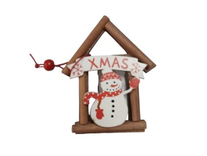 Vánoční ozdoba Xmas sněhulák