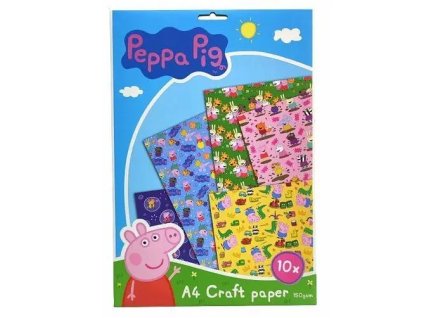 Peppa pig- výtvarný papír