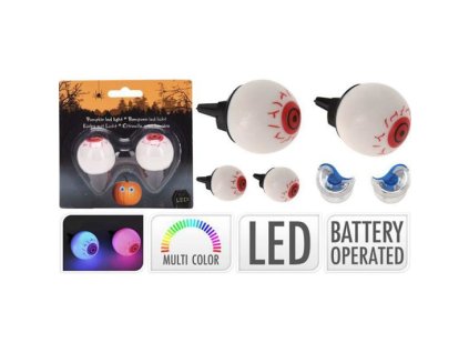 HALLOWENSKÉ OČI - DEKORACE LED - náhodný výběr