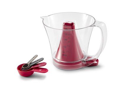 Odměrná nádoba se sadou odměrek